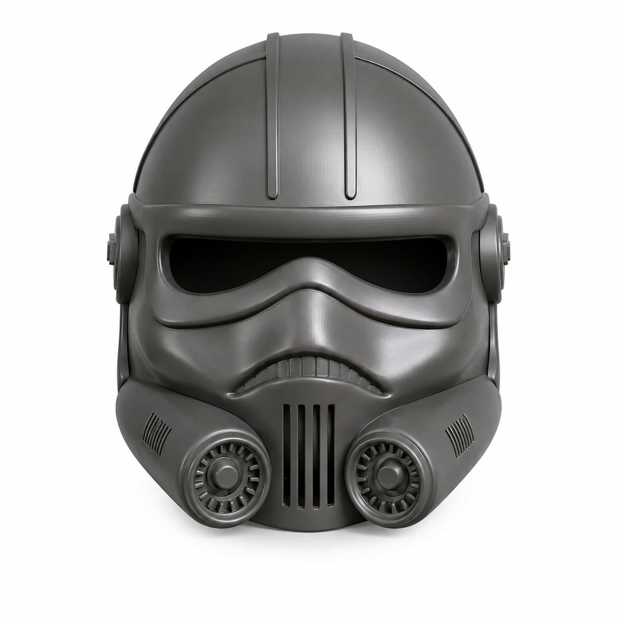 Vantor Tactical Sci-Fi Mask – Dark Gray 3D Printed Costume Mask
