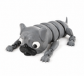 Flexi Pug Articulated Dog – 3D Printed Flexible Puppy Toy