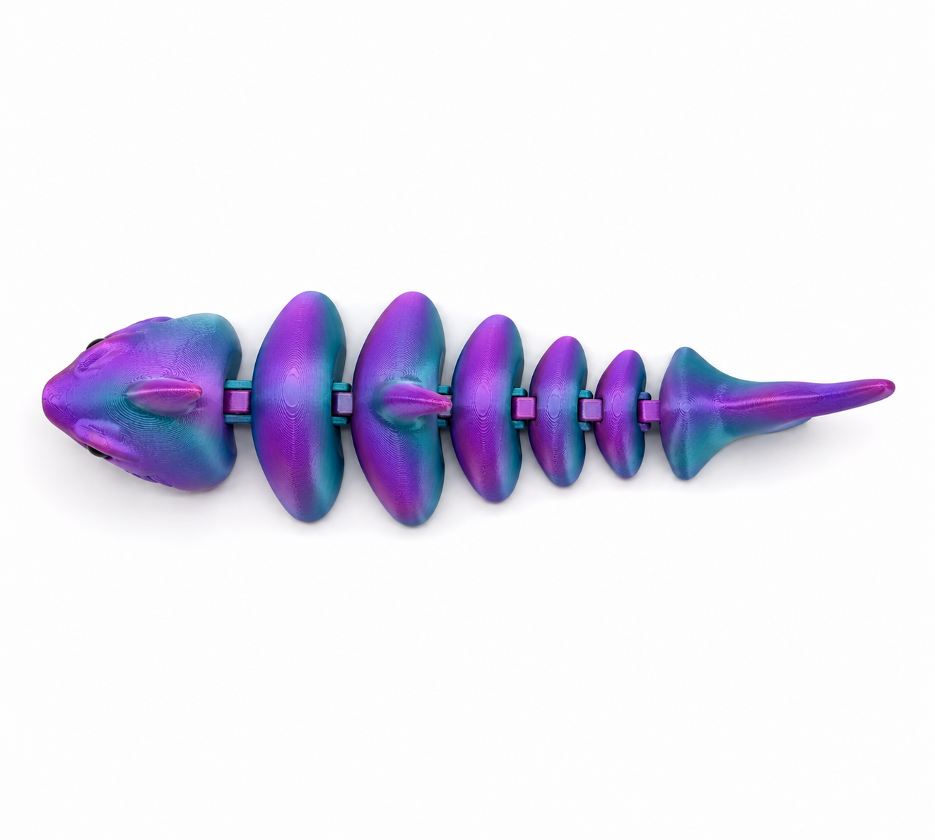 Razorfin Flexi Shark – Fully Articulated 3D Printed Fidget Toy