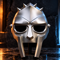 AERON Spartan Face Mask – Futuristic Warrior 3D Printed Costume Mask